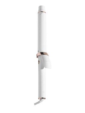 T3 SinglePass Curl X 1.25 inch Ceramic Extra-Long Barrel Curling Iron in White